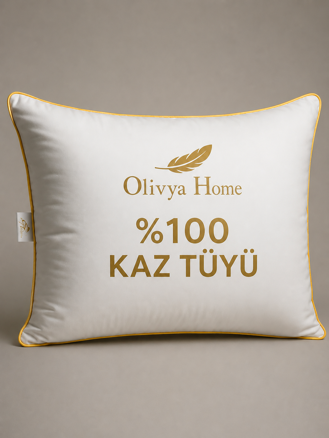 %100 Kaz Tüyü Yastık 20 Gıdık 50x70 Stark - Biyeli